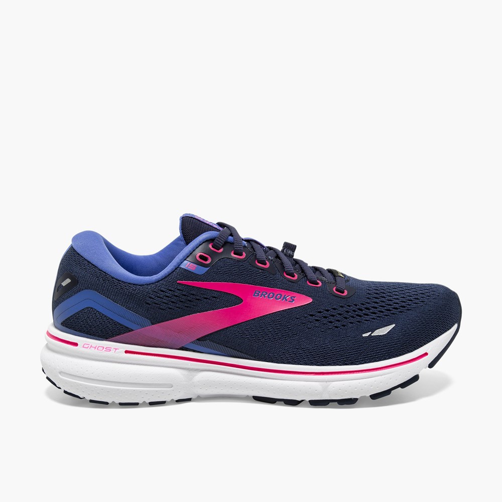 Chaussures Running Route Brooks Ghost 15 GTX Noir Femme | FLG-9910042